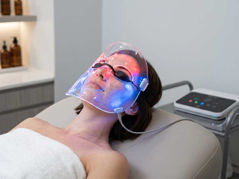 LED Therapy for Acne Prone Skin f image